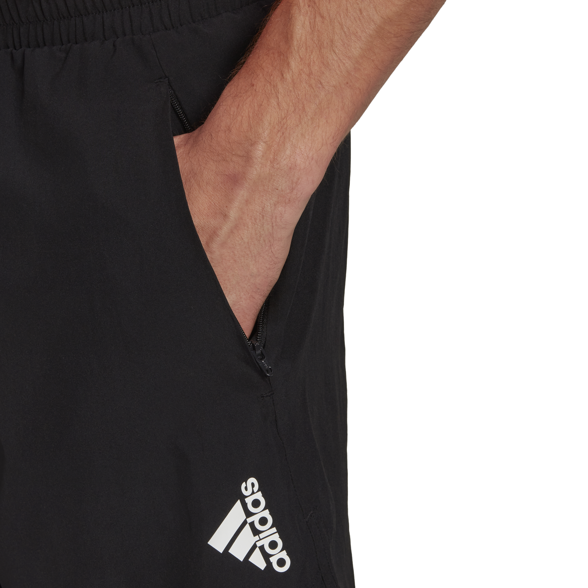 Adidas shorts with side zip pockets sales