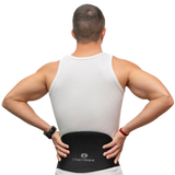 CryoCure 360° Hot & Cold Waist & Lumbar Treatment Sleeve- Black