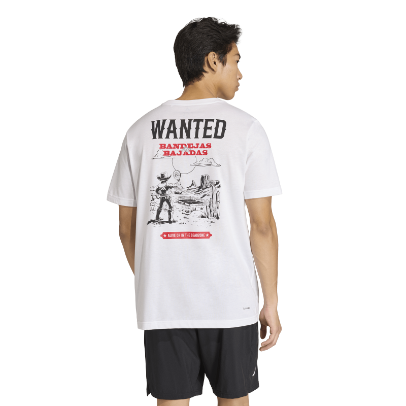 adidas Padel Wanted Graphic Tee