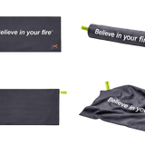KUPE Quick Dry Sweat Towel – Black