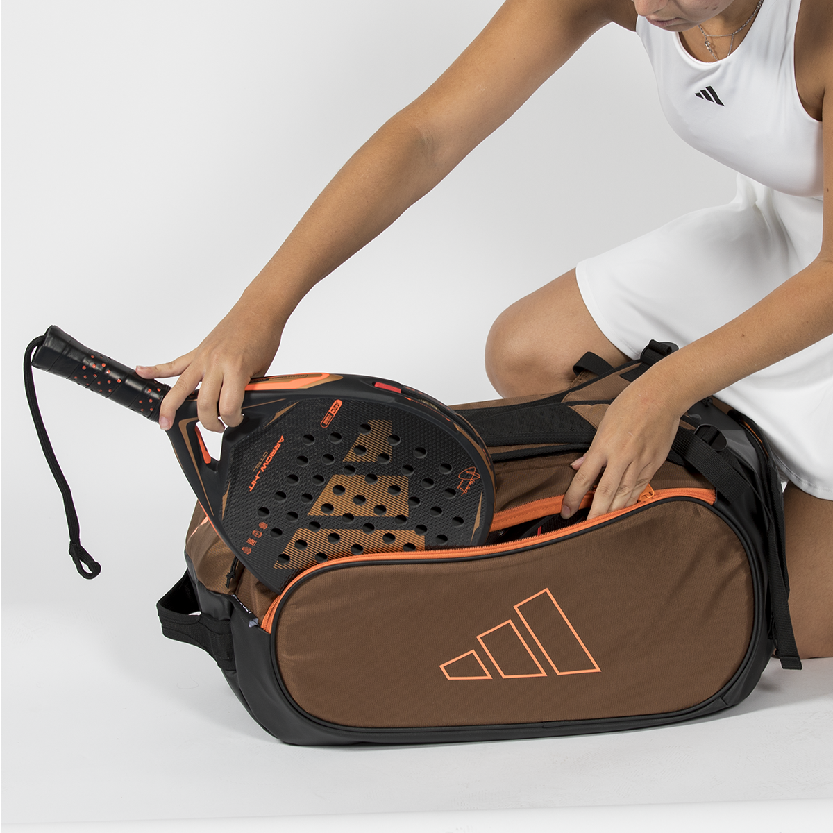 adidas Tour Bronze Racket Bag 2026 adidas Tour Bronze Racket Bag 2026