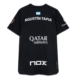 NOX Sponsors AT10 Black Agustin Tapia T-shirt 2026