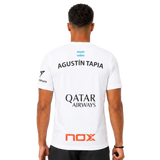 NOX Agustín Tapia Sponsors AT10 White T-shirt